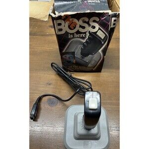 Wico The Boss Joystick In Box - Atari/Commodore Compatible Box In Bad Shape